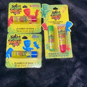 Sour Patch Kids Lip Balm & Lip Gloss Set